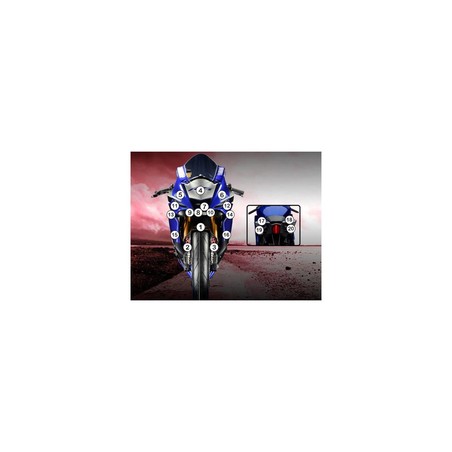 GUARDYAM008M Eazi-Grip protective film Yamaha YZF R6
