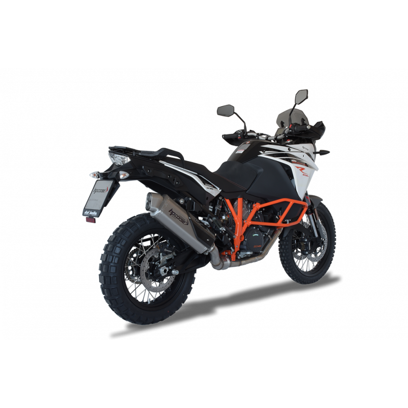 KT4TR1022T-AB TERMINALE 4-TRACK TITANIO CARBONIO KTM Adventure 1190 2013-2016 