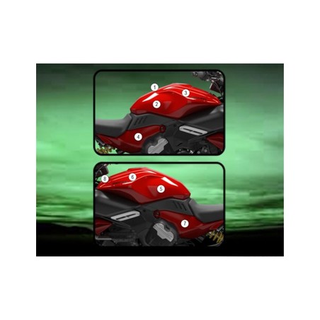 TANKDUC005 Eazi-Grip protective film Ducati Diavel V4