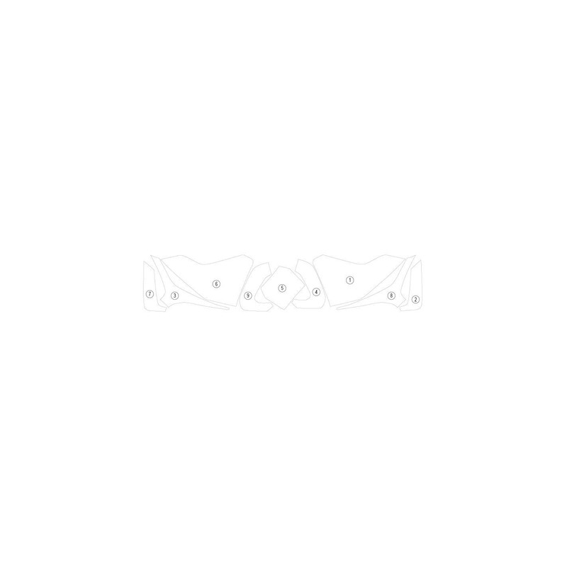 TANKHON007 Eazi-Guard pellicola protettiva serbatoio (gloss) per Honda NC X 750 2025