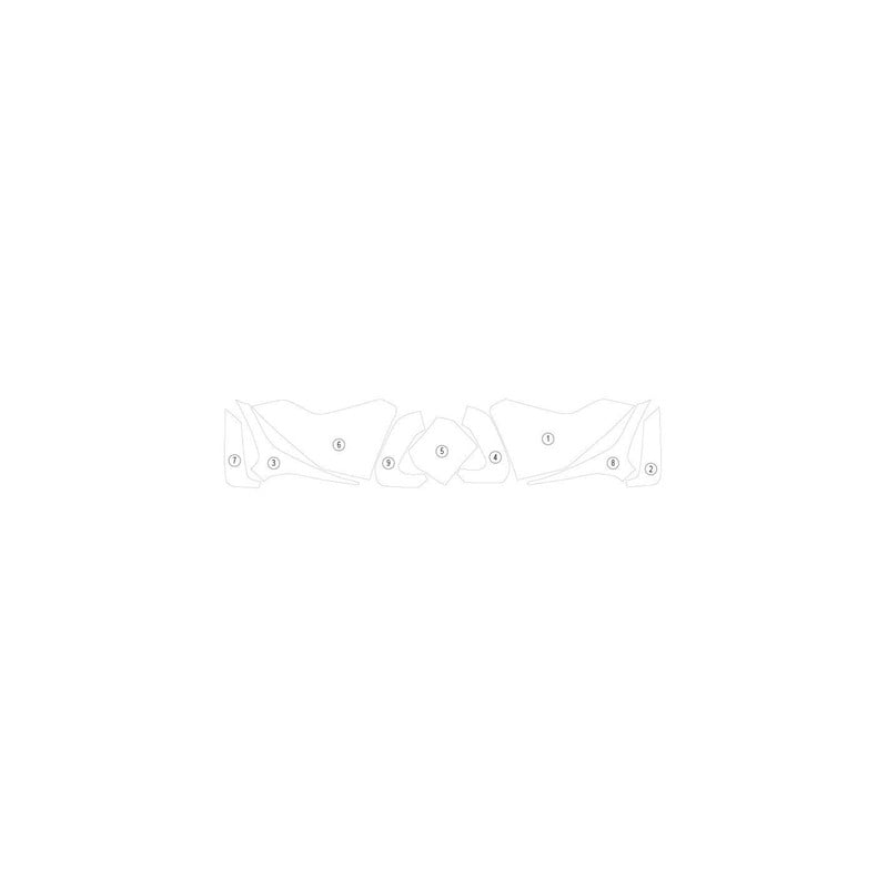 TANKHON007M Eazi-Grip protective film Honda NC X 750