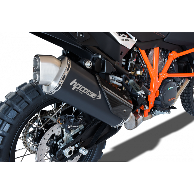 KT4TR1022C-AB TERMINAL EN ACIER 4 VOIES NOIR-CARBONE KTM Super Adventure 1290 2017-2019 