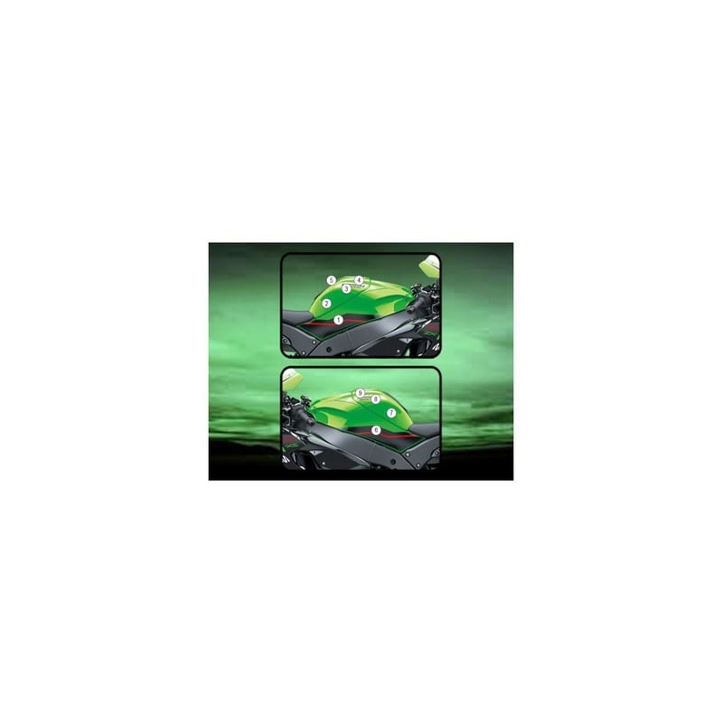 TANKKAW002M Eazi-Guard pellicola protettiva serbatoio (opaco) per Kawasaki ZX10R 2021