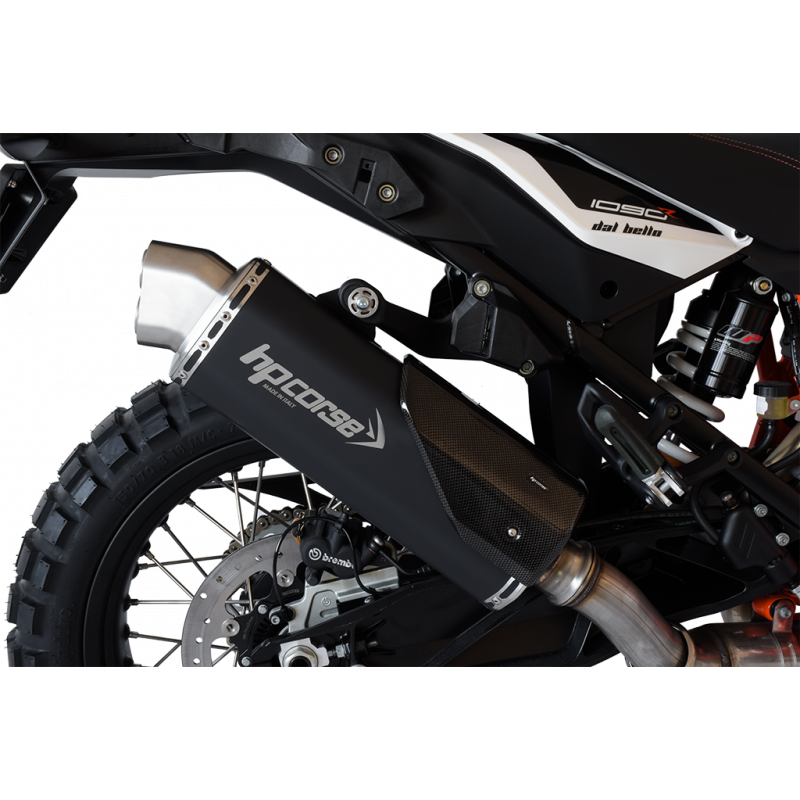 KT4TR1022C-AB TERMINAL EN ACIER 4 VOIES NOIR-CARBONE KTM Super Adventure 1290 2017-2019 