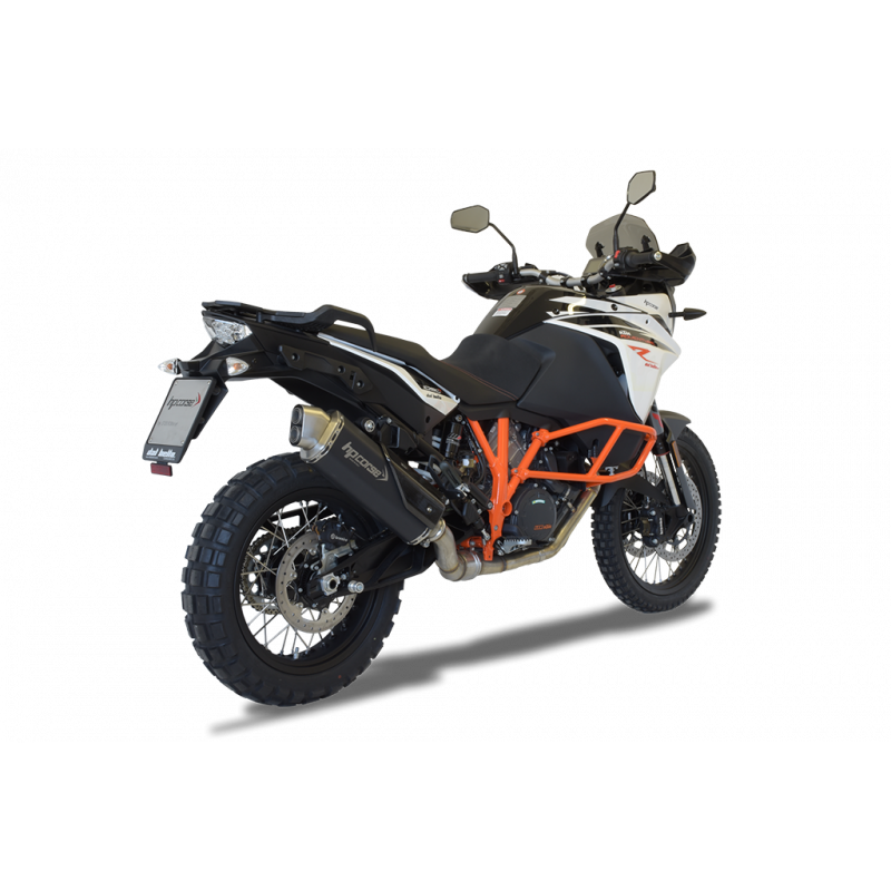 KT4TR1022C-AB TERMINALE 4-TRACK ACCIAIO NERO CARBONIO KTM Super Adventure 1290 2017-2019 