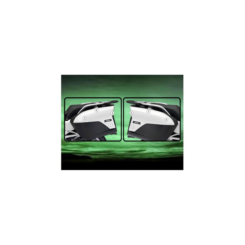 PANNIERBMW005 Eazi-Grip protective film BMW K 1600 GT GTL