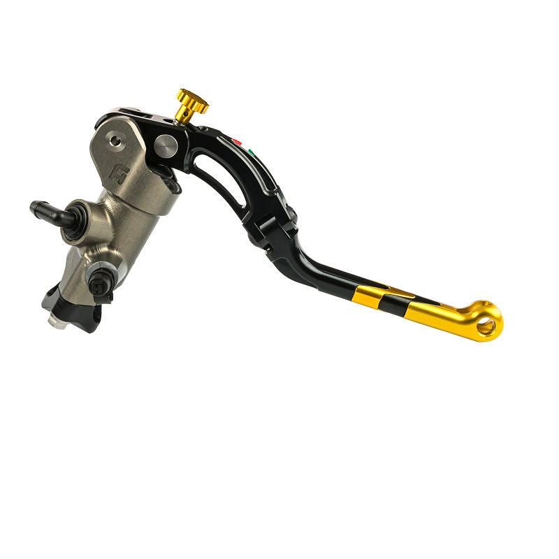 Pompa Prs Evolution Freno Regolabile Accossato 19 X 17-18-19 CNC per Impianti Bidisco Oro