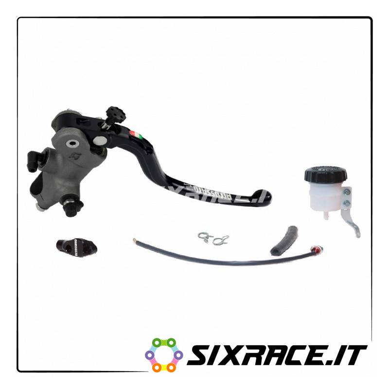 KIT3 KITA 3 Pompa Accossato D 19 Leva Fissa + Supporto Specchio + Idrostop + Vaschetta  ACCOSSATO