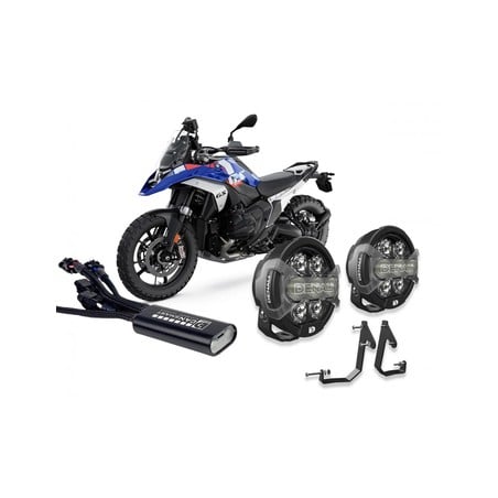 DNL06KIT002 DENALI KIT 2 FARETTI D7 PRO + CANSMART + STAFFA FARETTI DEDICATA- YAMAHA TENERE 700 2019