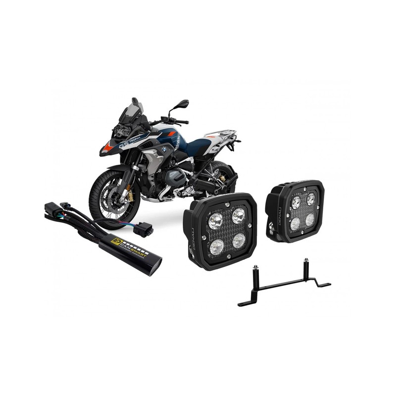 DNL06KIT002 DENALI KIT 2 FARETTI D7 PRO + CANSMART + STAFFA FARETTI DEDICATA- YAMAHA TENERE 700 2019