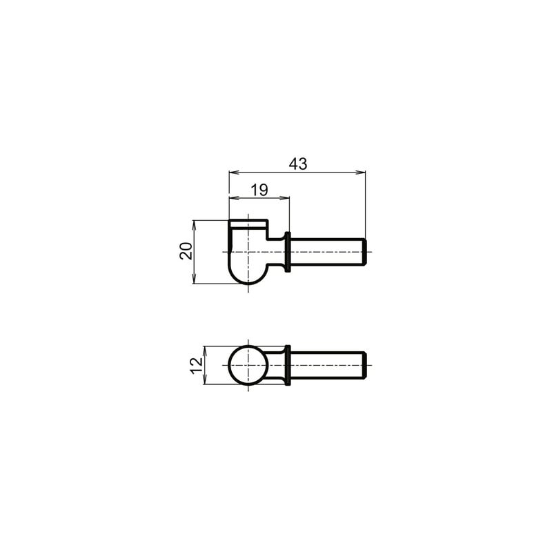 80726 DAYTONA Set staffe faro anteriore in CNC diametro 39 mm, regolabile