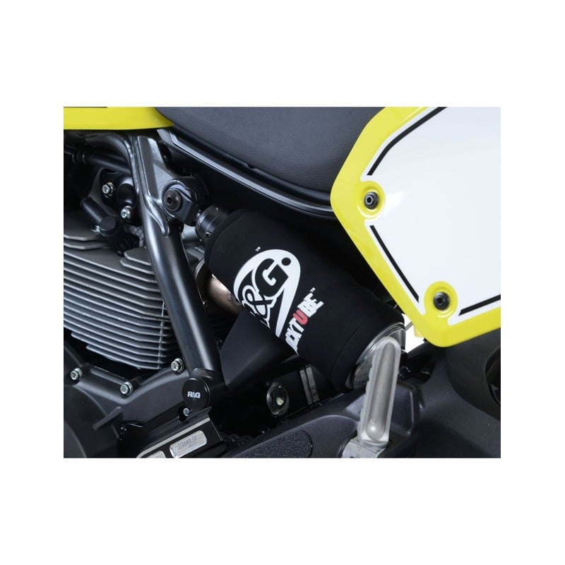 81175 DAYTONA Cp.stabilizzatori manubrio CNC "W" - ROSSO