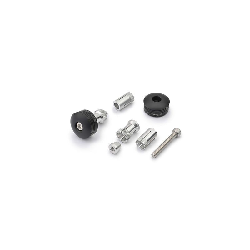 81229 DAYTONA Cp.stabilizzatori manubrio CNC "RING" - CROMO