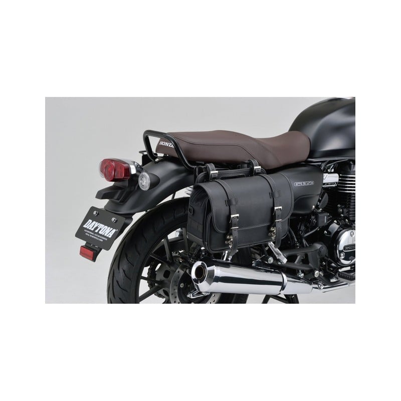 86906 DAYTONA Fanale anteriore old style "VINTAGE" nero, sinistro - E-MARKED IN ESAURIMENTO