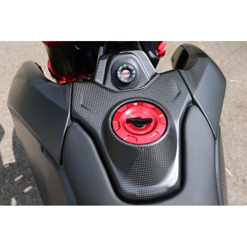 TSU03 Fuel tank cap Fast Open plug Ducati Hypermotard 698 Mono 2024+ CNC Racing