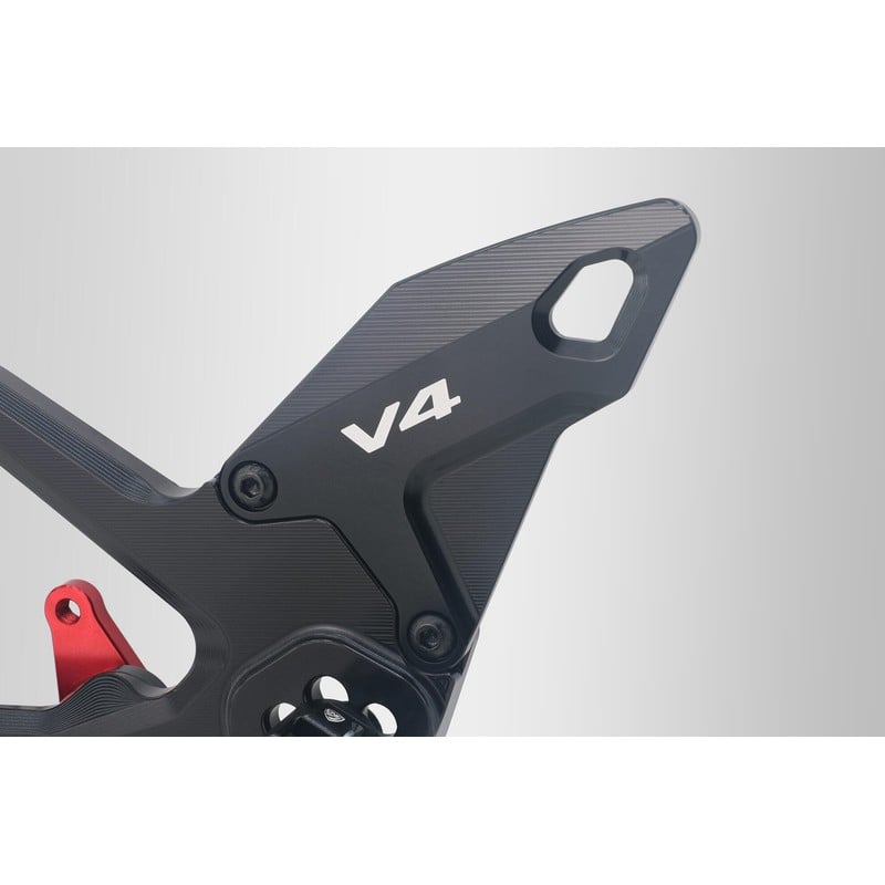 Pedane regolabili Ducati Streetfighter V4 S 2025+ CNC Racing