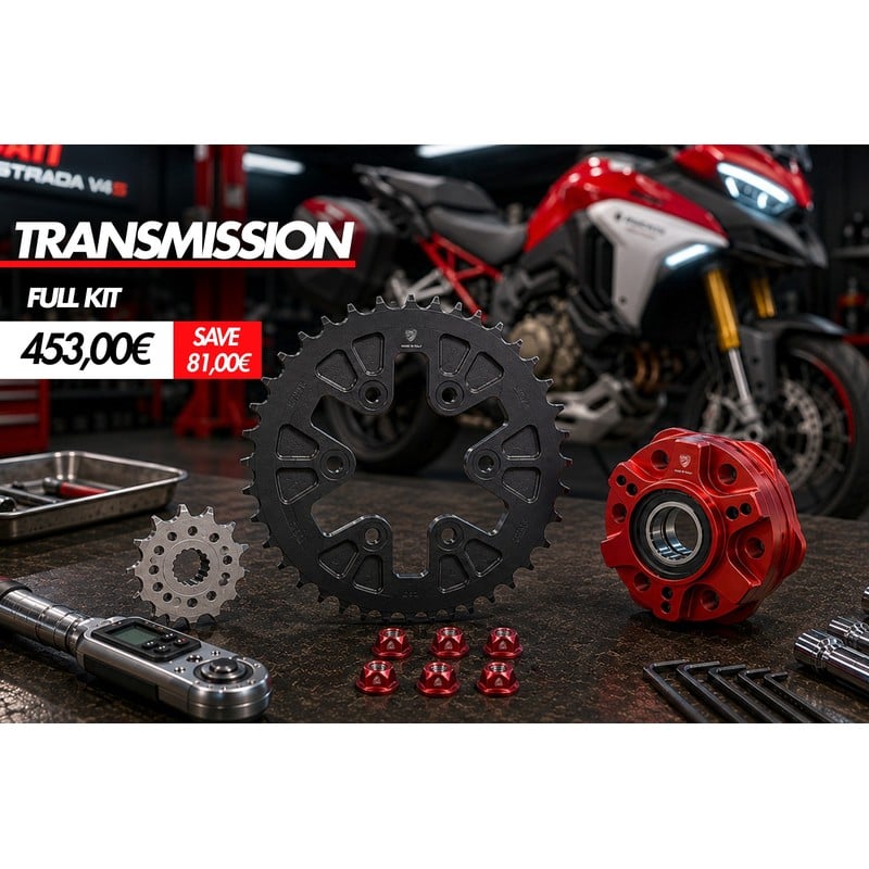 Kit Trasmissione Ducati Multistrada V4 Rally 2023+ CNC Racing