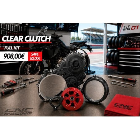 Kit frizione trasparente Ducati Multistrada V4 Pikes Peak 2022+ CNC Racing