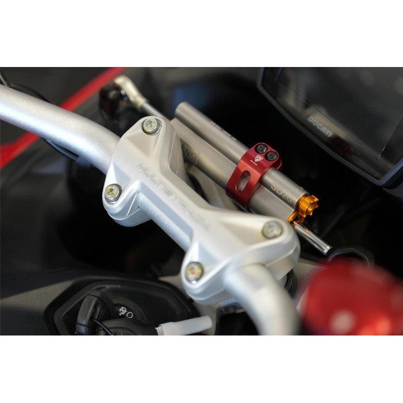 Supporto ammortizzatore di sterzo Ducati Multistrada V2 My2025 2025+ CNC Racing