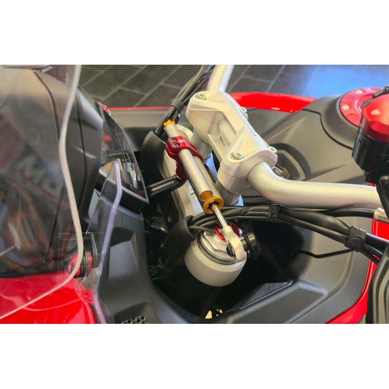 Supporto ammortizzatore di sterzo Ducati Multistrada V2 My2025 2025+ CNC Racing
