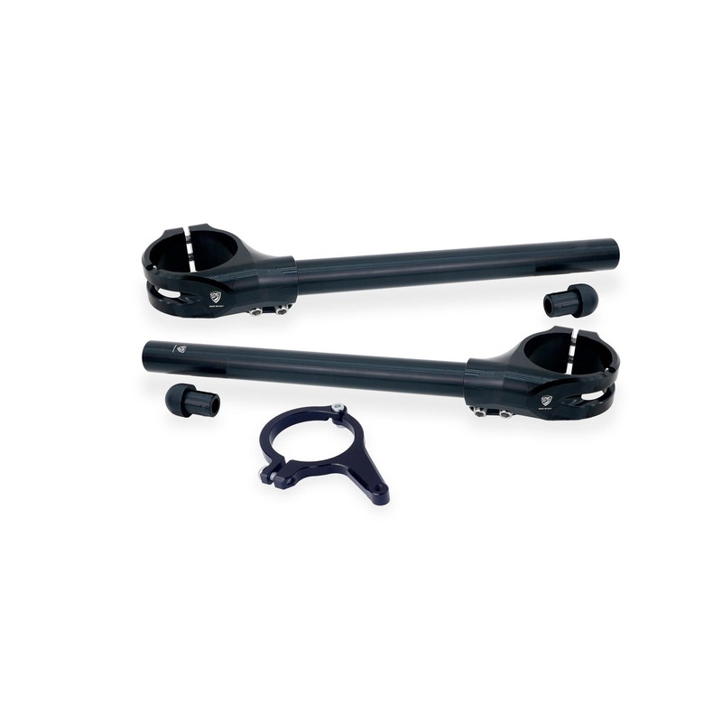 SMK03 Clip on kit Ø 53 mm offset 26 mm with steering damper bracket for Ducati Superbike Panigale V4