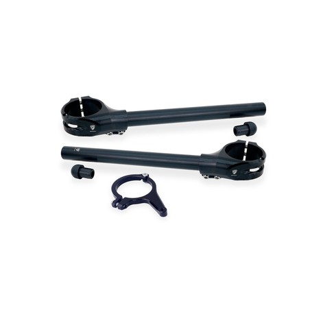SMK03 Clip on kit Ø 53 mm offset 26 mm with steering damper bracket for Ducati Superbike Panigale V4
