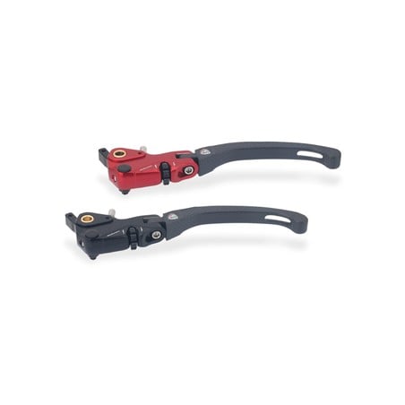 Leva frizione Race EVO Pieghevole in Carbonio Lucido per pompe frizione semi radialli Brembo Moto Guzzi CNC Racing LCV12_K