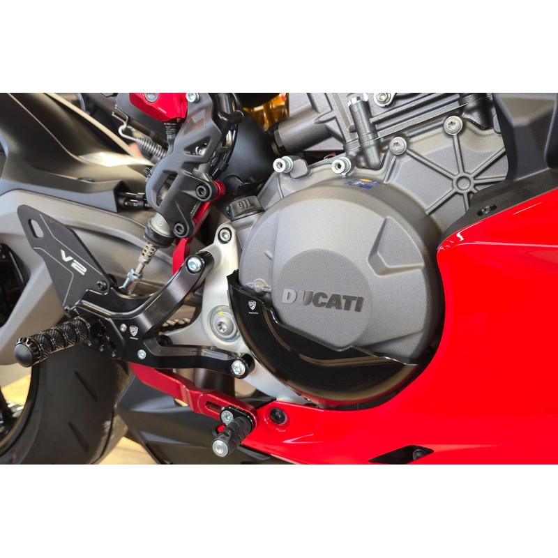 PR337 Clutch cover protector Multistrada Panigale and Streetfighter Ducati Hypermotard V2 Sp 2026+ C