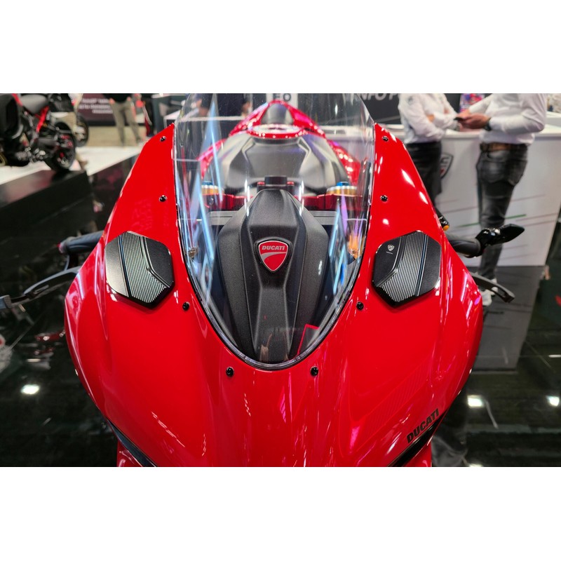 CS808 Cover foro specchi Ducati Superbike Panigale V2 My2025 2025+ CNC Racing