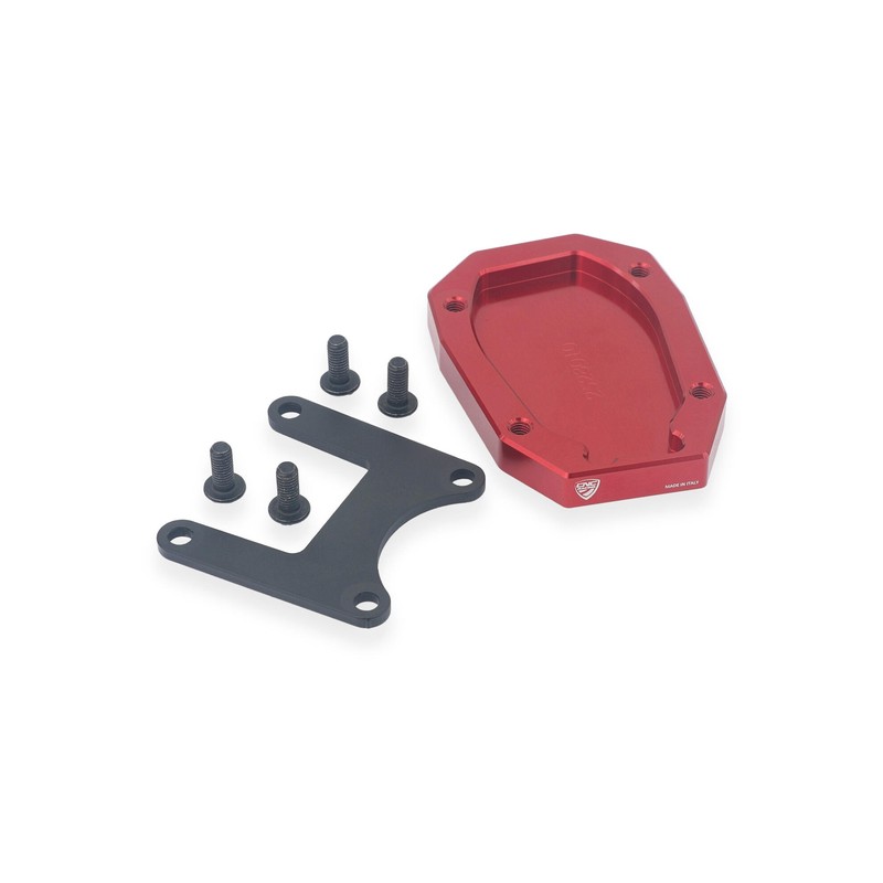 Base appoggio estensione cavalletto laterale per Ducati Multistrada V2 My2025 2025+ CNC Racing