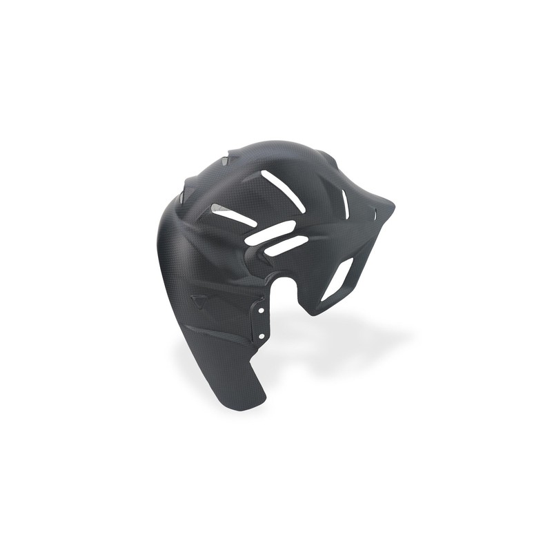 Paracalore collettori in carbonio versione Race per Panigale e Ducati Streetfighter V4 S 2025+ CNC Racing
