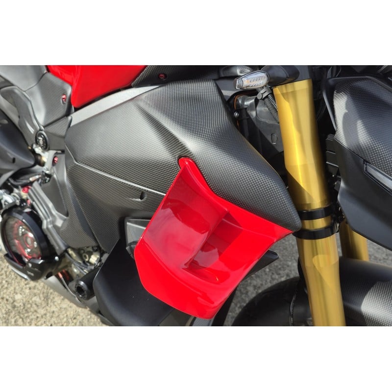 ZA228 Fuel tank side covers left and right side Carbon Ducati Streetfighter V4 S 2025+ CNC Racing