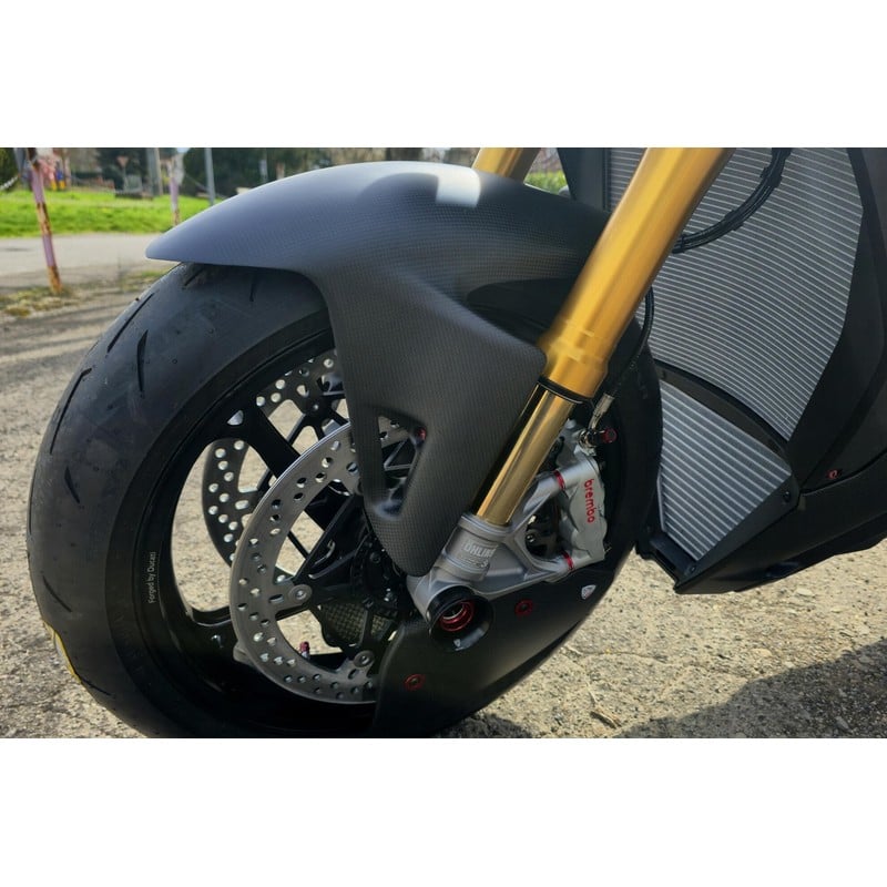 ZA225 Front fender Carbon Ducati Streetfighter V4 S 2025+ CNC Racing