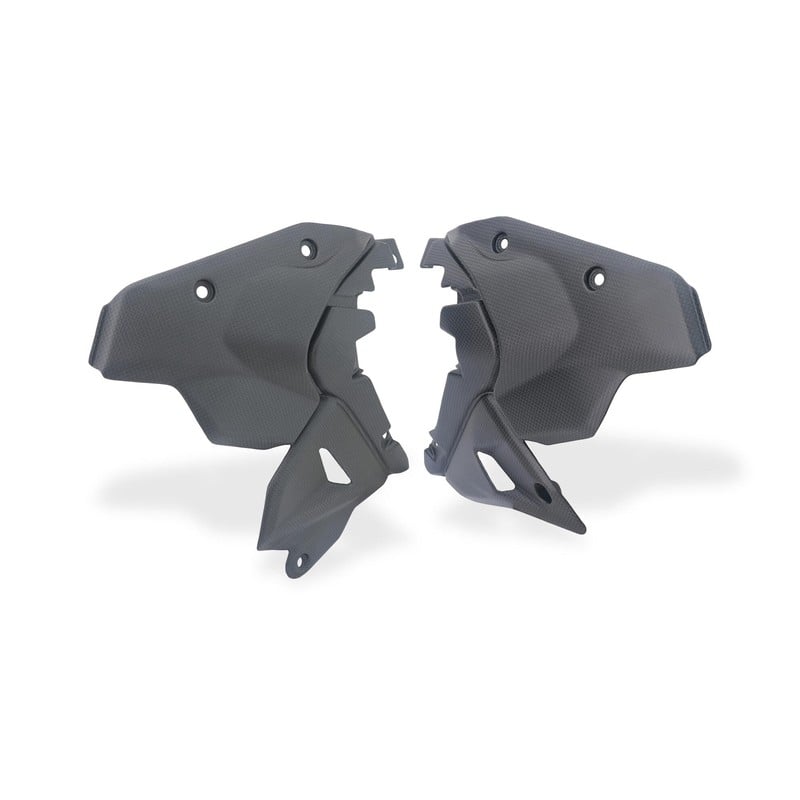 ZA212 Engine side covers LH RH Carbon Ducati Streetfighter V2 My2025 2025+ CNC Racing