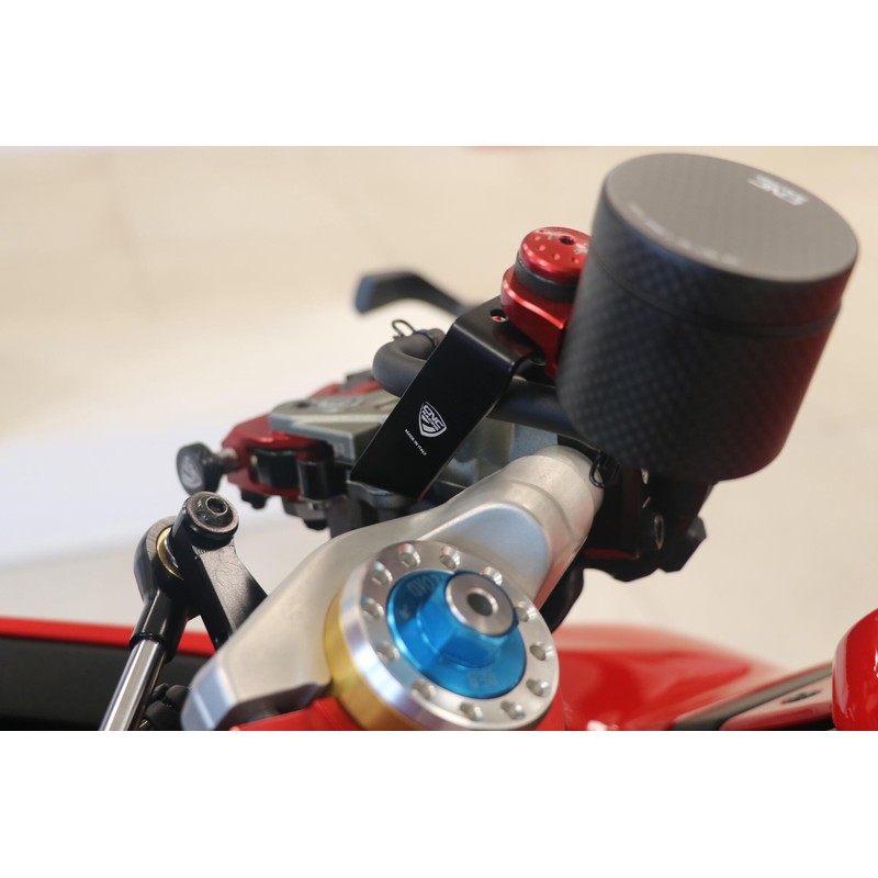 SEA23 Bracket kit for clutch and brake fluid tank for Ducati Superbike Panigale V2 My2025 2025+ CNC