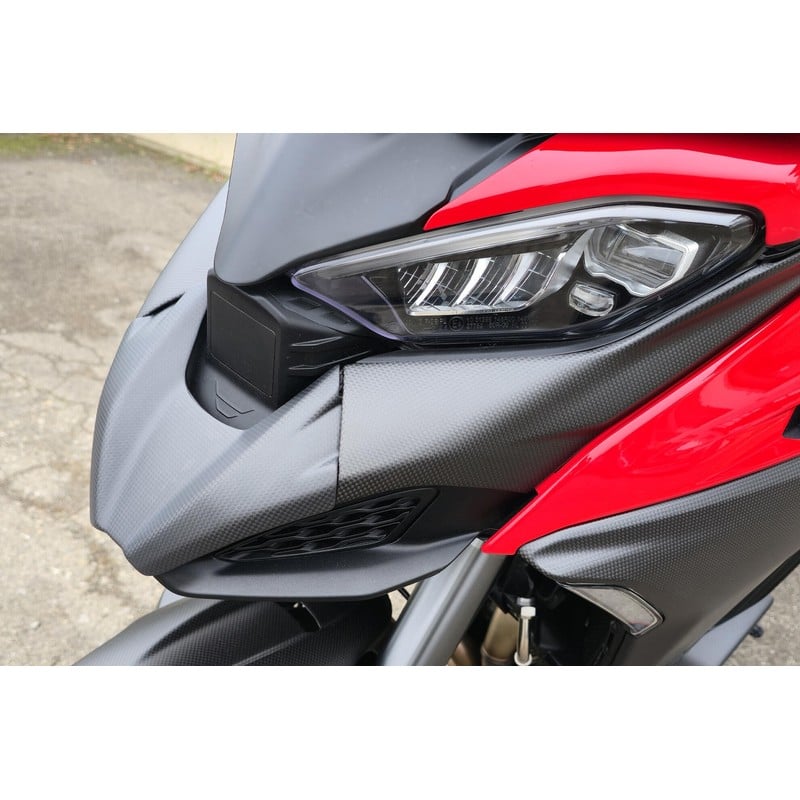 Cover laterali convogliatori aria in carbonio per Ducati Multistrada V4 S 2025+ CNC Racing