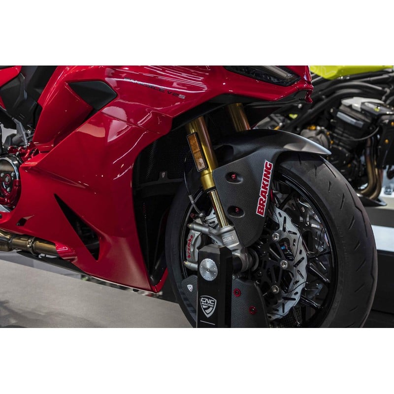 ZA435 Carbon front fender for Panigale and Ducati Streetfighter V2 My2025 2025+ CNC Racing
