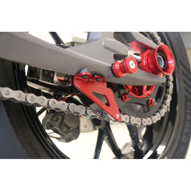 Protezione catena inferiore Panigale e Streetfighter Ducati Hypermotard V2 Sp 2026+ CNC Racing