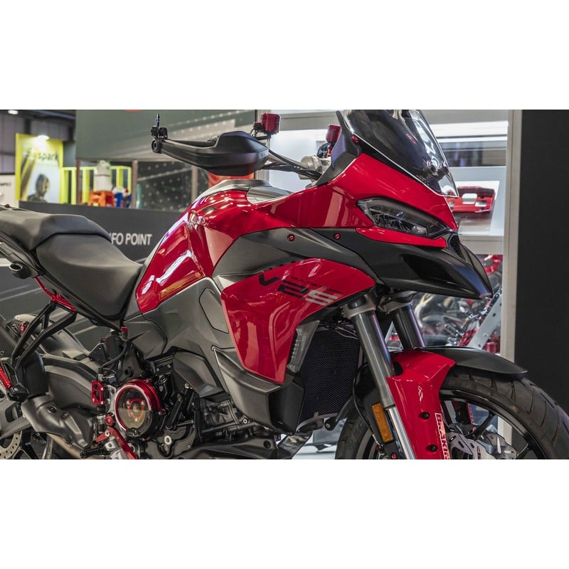 Cover laterali serbatoio carburante in carbonio per Ducati Multistrada V2 My2025 2025+ CNC Racing