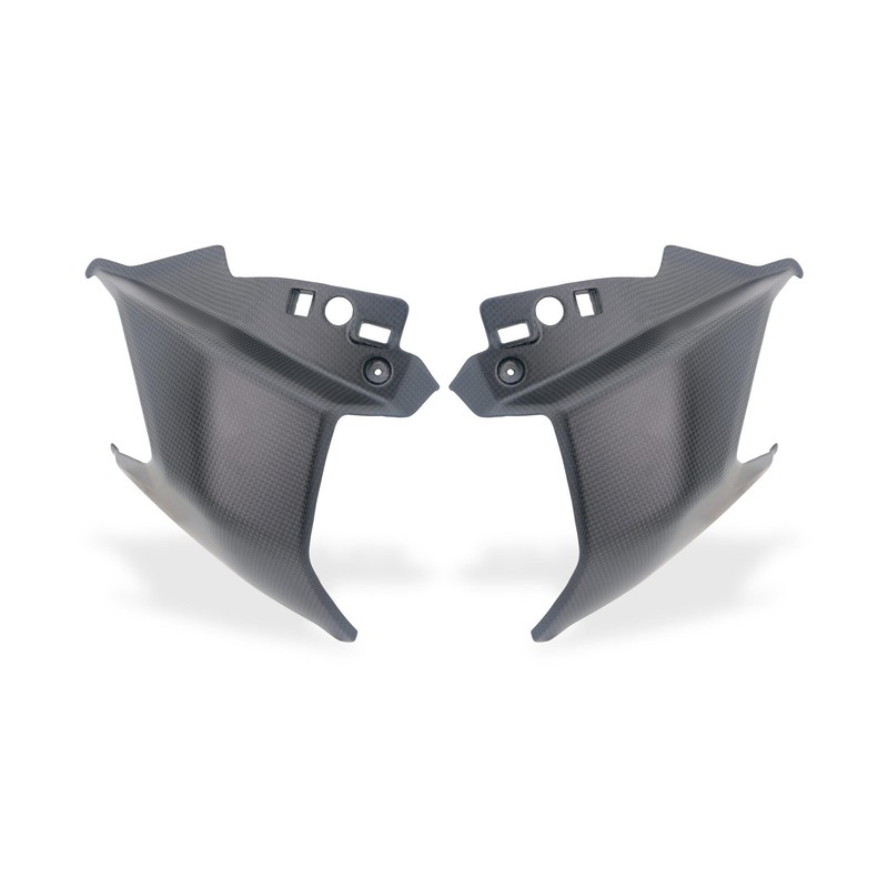 ZA385 Lower Winglets kit in carbon for Ducati Multistrada V2 My2025 2025+ CNC Racing