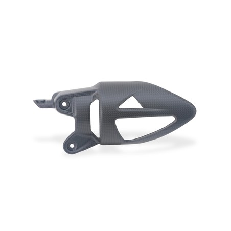 ZA394 Protezione ammortizzatore posteriore in carbonio per Ducati Multistrada V2 My2025 2025+ CNC Ra