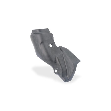ZA392 Exhaust pipe heat guard in carbon for Ducati Multistrada V2 My2025 2025+ CNC Racing