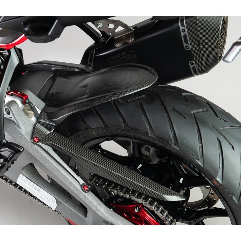 Parafango posteriore in carbonio per Ducati Multistrada V2 My2025 2025+ CNC Racing