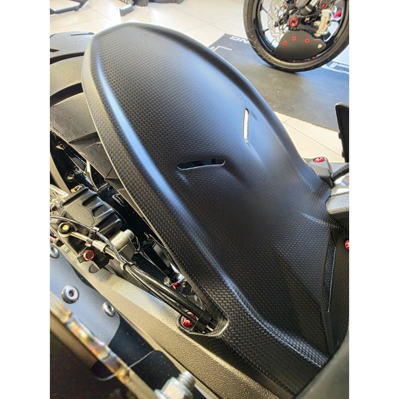 ZA388 Fuel tank cover in carbon for Ducati Multistrada V2 My2025 2025+ CNC Racing