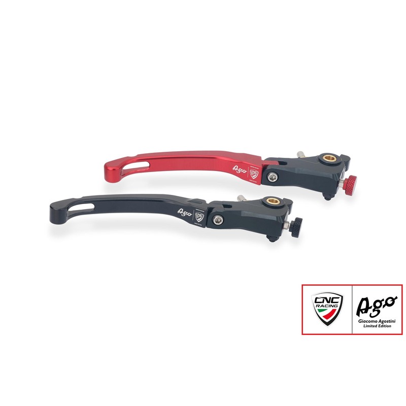 LBR16_AGO Brake lever Race folding Giacomo Agostini Limited Edition Mv Agusta F3 675 E3 2012+ CNC Ra