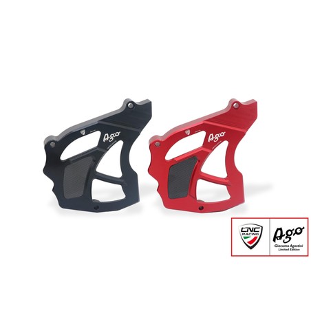 CP153_AGO Sprocket cover Giacomo Agostini Limited Edition Mv Agusta Brutale 3 675 2012+ CNC Racing