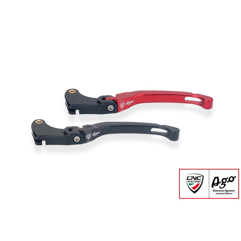 LCR23_AGO Clutch lever Race folding Giacomo Agostini Limited Edition Mv Agusta F3 675 E3 2012+ CNC R