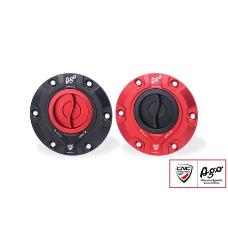 TS422_AGO_MV_AGUSTA Fuel tank cap Giacomo Agostini Limited Edition Mv Agusta CNC Racing TS422_AGO