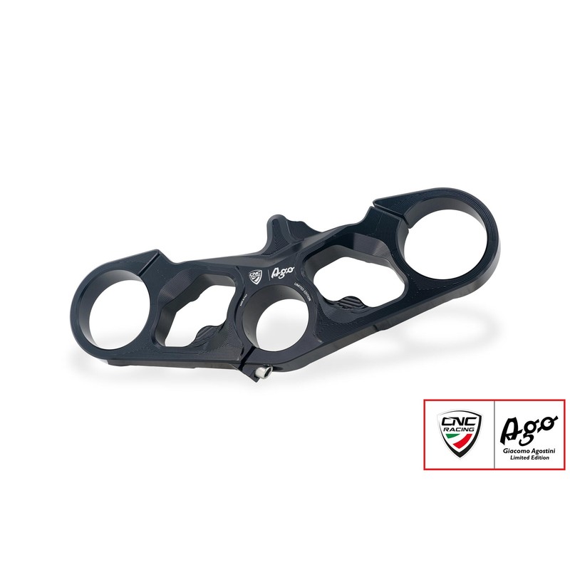 PST06_AGO Piastre di sterzo Superiore Giacomo Agostini Limited Edition Mv Agusta F3 675 RC E4 2017+