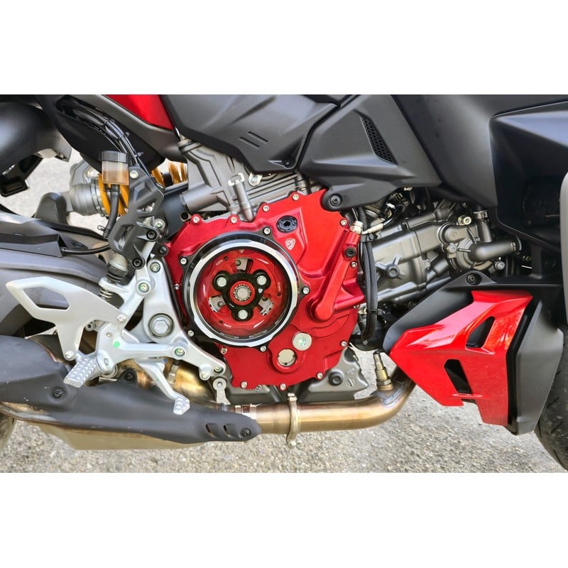 CA511 Carter trasparente per frizioni a olio per Multistrada Panigale Streetfighter Ducati Hypermota
